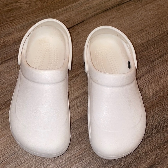 CROCS Shoes - Crocs white, size - W7